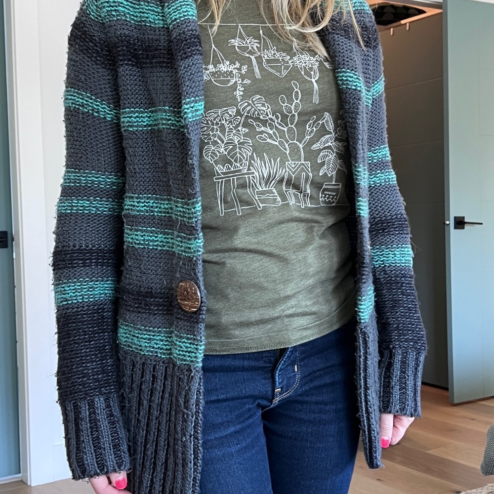 Element bulky cardigan